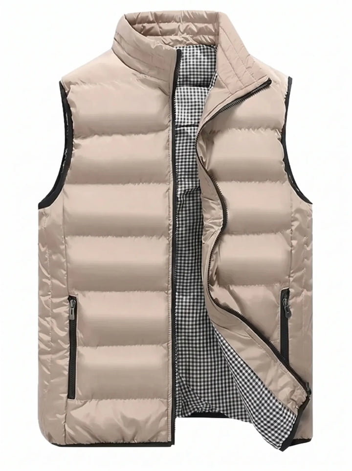 Mens Hooded Lightweight Quilted Gilet