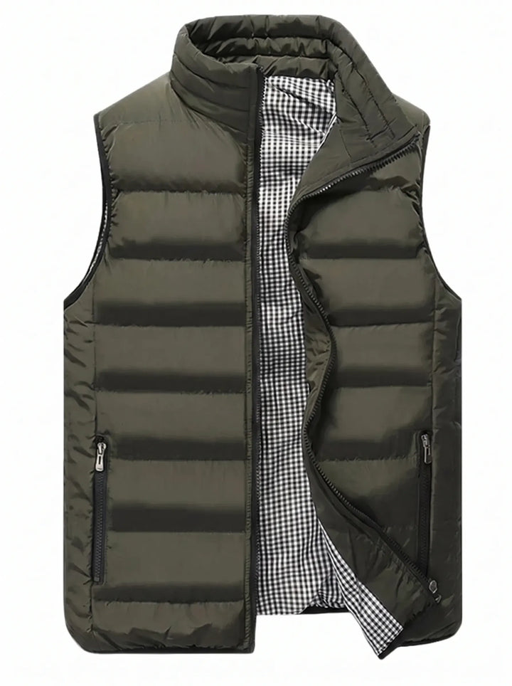 Mens Hooded Lightweight Quilted Gilet