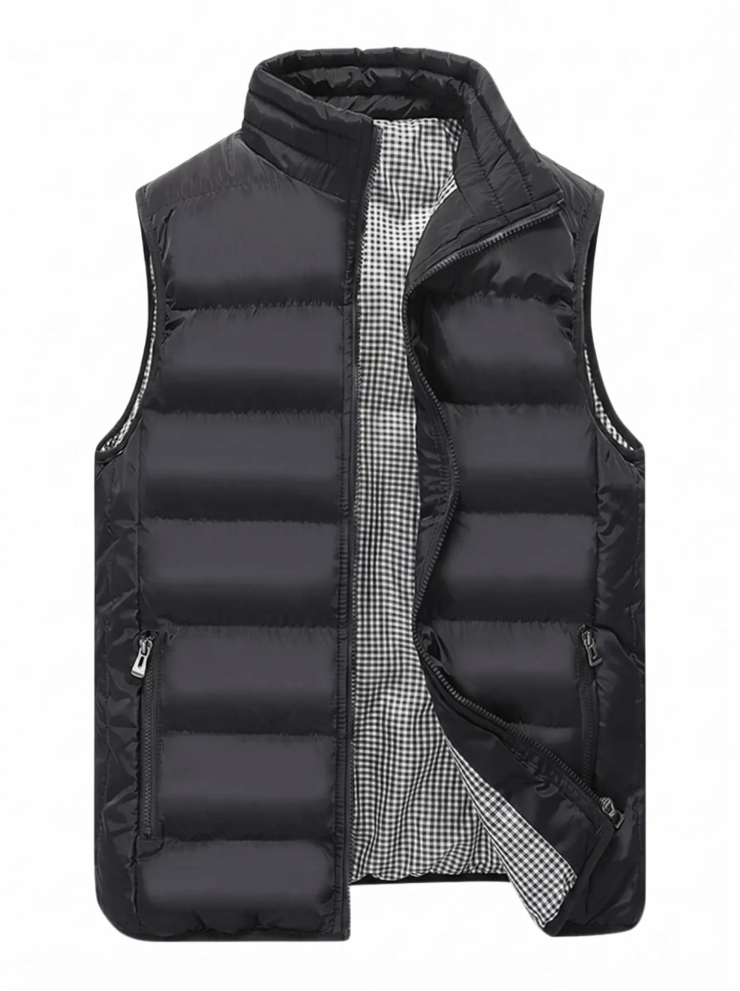 Mens Hooded Lightweight Quilted Gilet