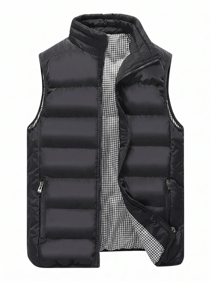 Mens Hooded Lightweight Quilted Gilet