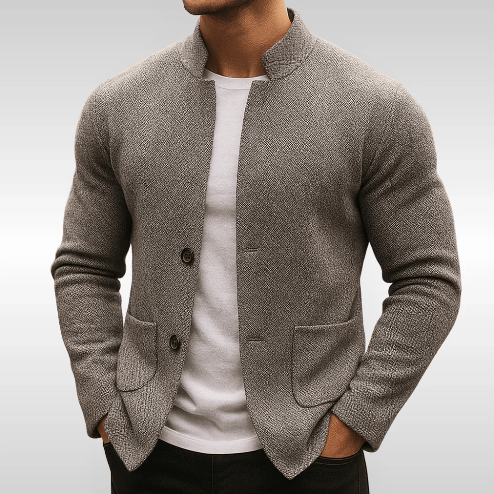 Mens Knitted Cardigan