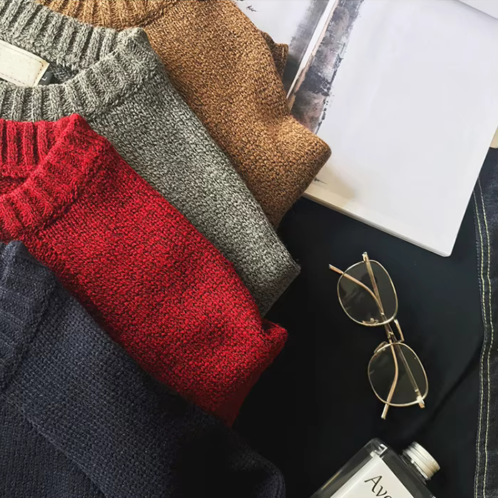 Mens Everyday Regular Fit Casual Sweater