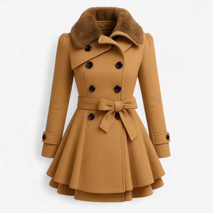 Womens Colourblock Coat