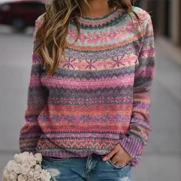 Laura | Retro Winter Sweater