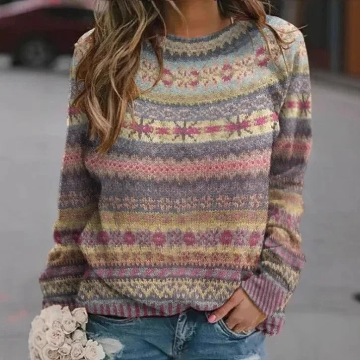 Laura | Retro Winter Sweater