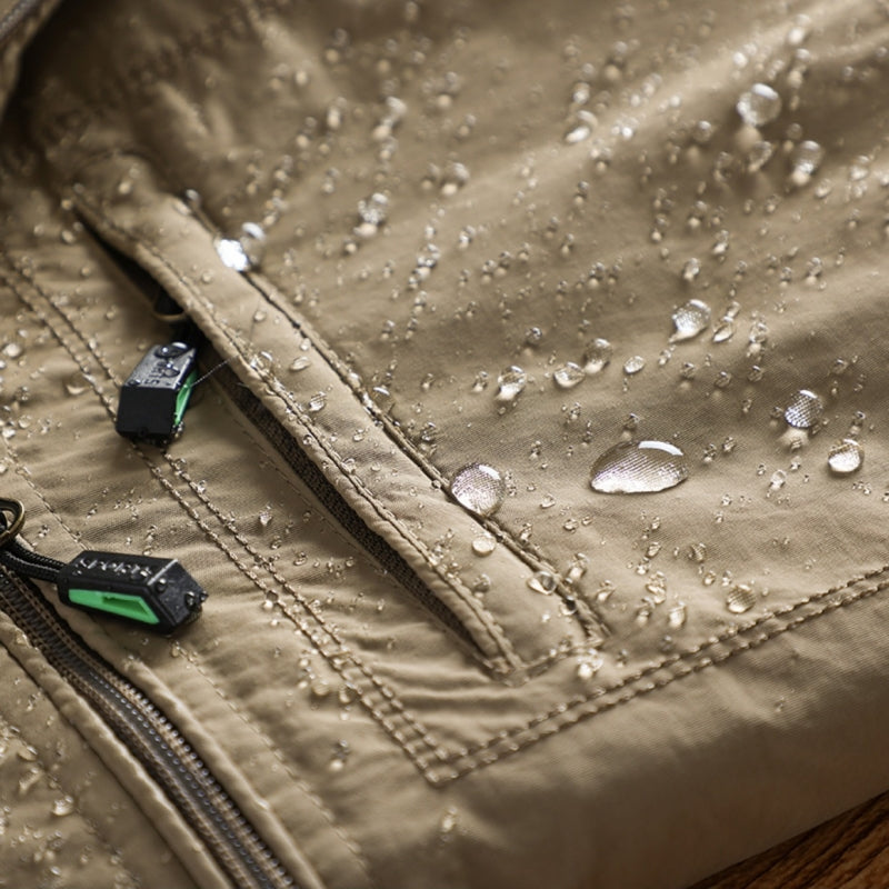 Hooded Water Resistant Waterproof Jacket