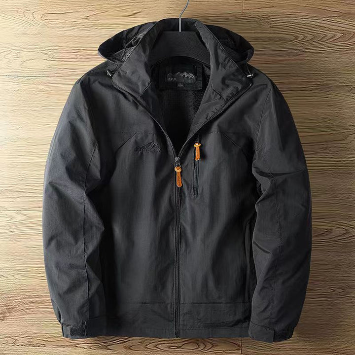 Hooded Water Resistant Waterproof Jacket