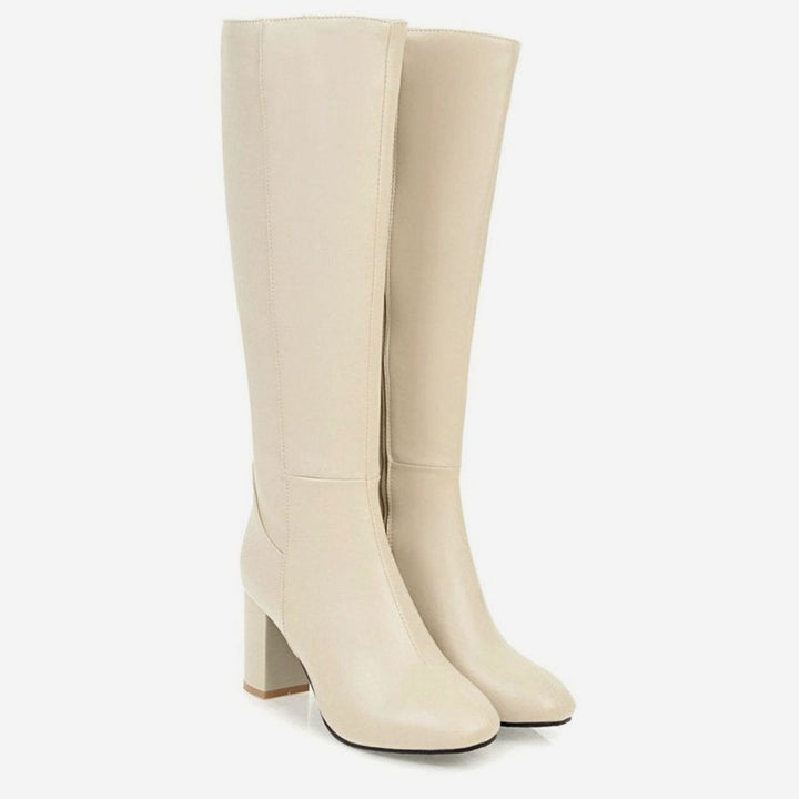 Womens Zip Front Boots