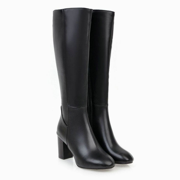 Womens Zip Front Boots