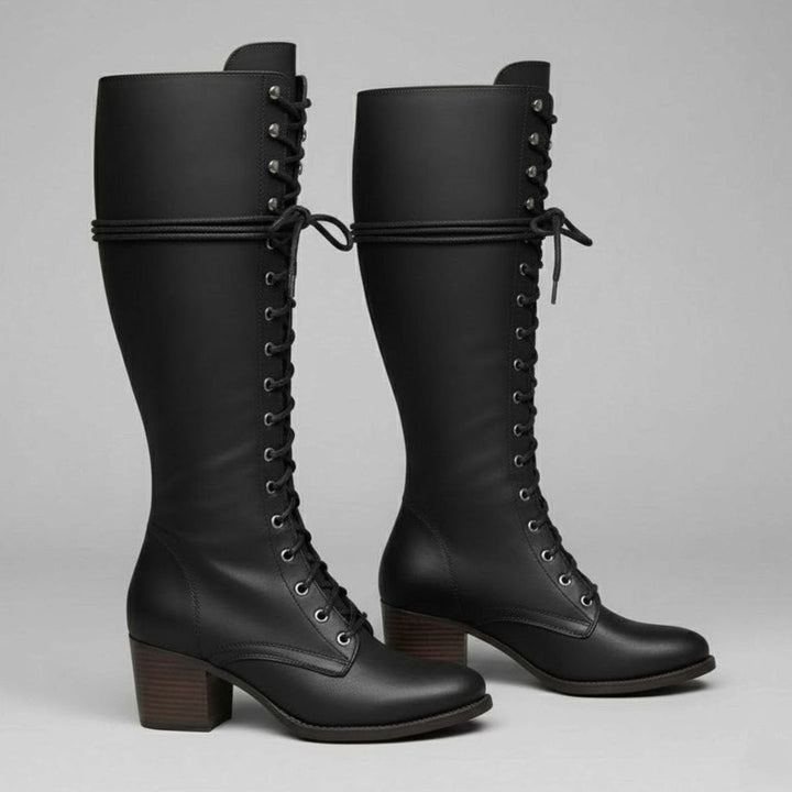 Womens Zip Front Boots