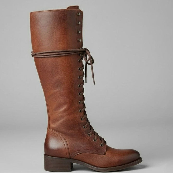 Womens Zip Front Boots