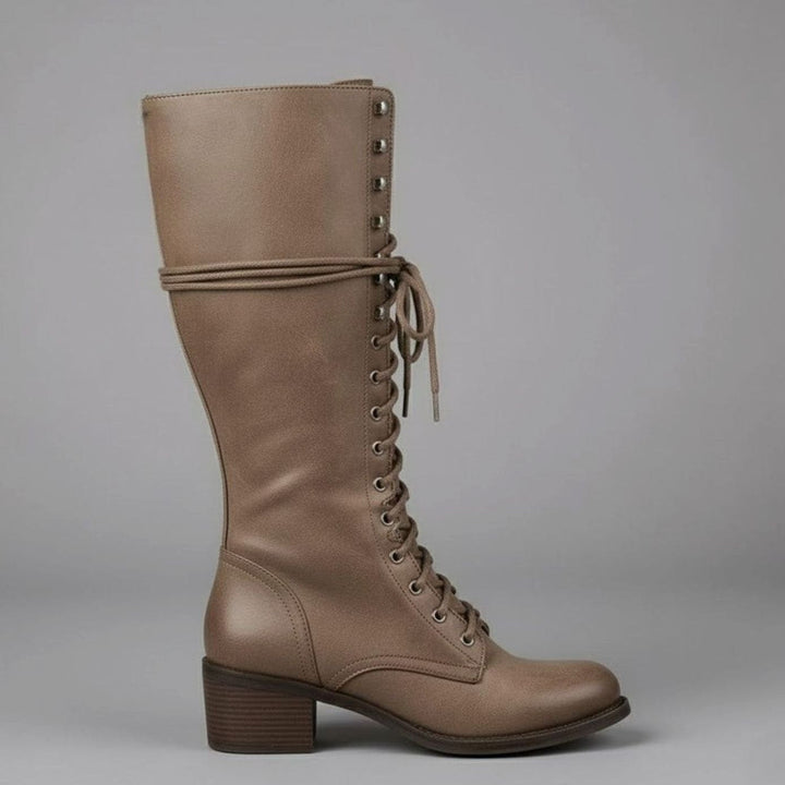 Womens Zip Front Boots