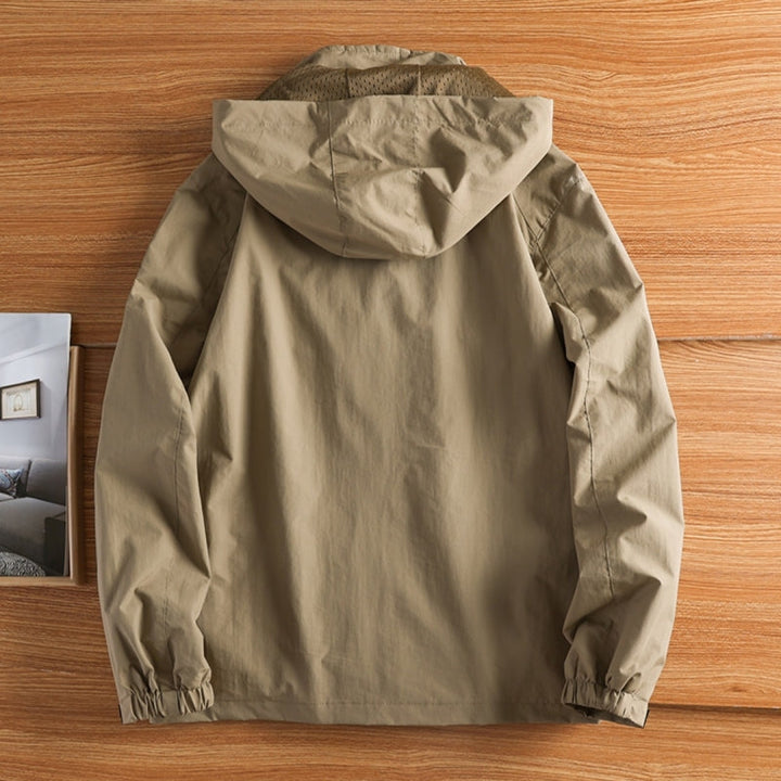 Hooded Water Resistant Waterproof Jacket